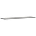 Rafturi de perete, 4 buc., gri sonoma, 80x20x1,5 cm, lemn - WALTI WALTI