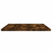 Rafturi perete 4 buc. stejar fumuriu 80x40x1,5 cm lemn compozit - WALTI WALTI