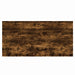 Rafturi perete 4 buc. stejar fumuriu 80x40x1,5 cm lemn compozit - WALTI WALTI