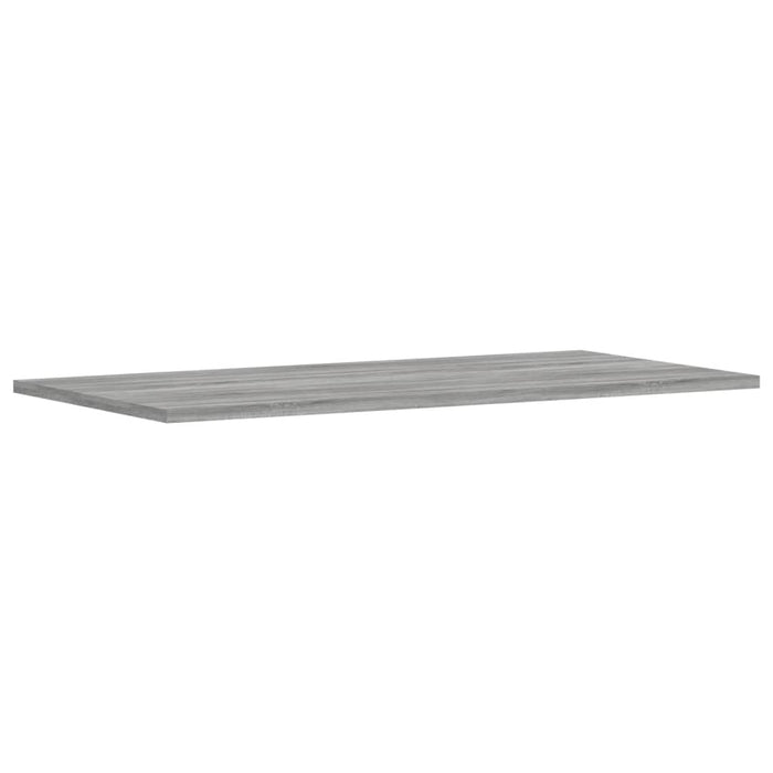 Rafturi de perete, 4 buc., gri sonoma, 80x40x1,5 cm, lemn - WALTI WALTI