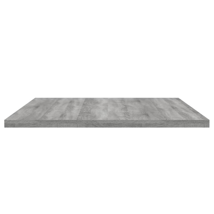 Rafturi de perete, 4 buc., gri sonoma, 80x40x1,5 cm, lemn - WALTI WALTI