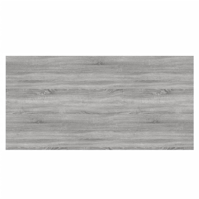 Rafturi de perete, 4 buc., gri sonoma, 80x40x1,5 cm, lemn - WALTI WALTI