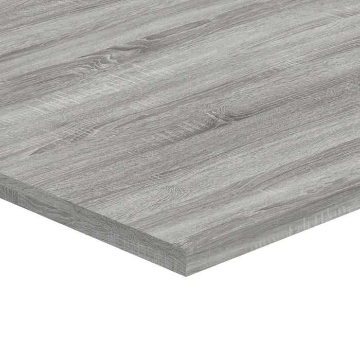 Rafturi de perete, 4 buc., gri sonoma, 80x40x1,5 cm, lemn - WALTI WALTI
