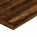 Rafturi perete 4 buc. stejar fumuriu 100x10x1,5cm lemn compozit - WALTI WALTI