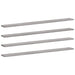 Rafturi de perete, 4 buc., gri sonoma, 100x10x1,5 cm, lemn - WALTI WALTI