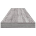 Rafturi de perete, 4 buc., gri sonoma, 100x10x1,5 cm, lemn - WALTI WALTI