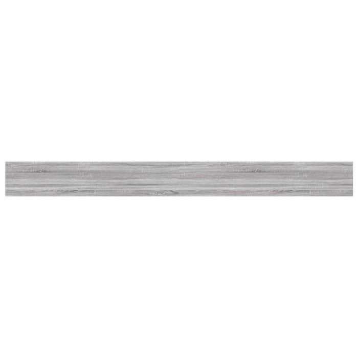 Rafturi de perete, 4 buc., gri sonoma, 100x10x1,5 cm, lemn - WALTI WALTI