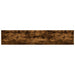 Rafturi perete 4 buc. stejar fumuriu 100x20x1,5cm lemn compozit - WALTI WALTI