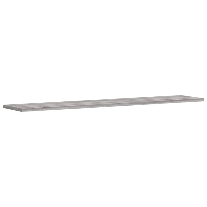 Rafturi de perete, 4 buc., gri sonoma, 100x20x1,5 cm, lemn - WALTI WALTI