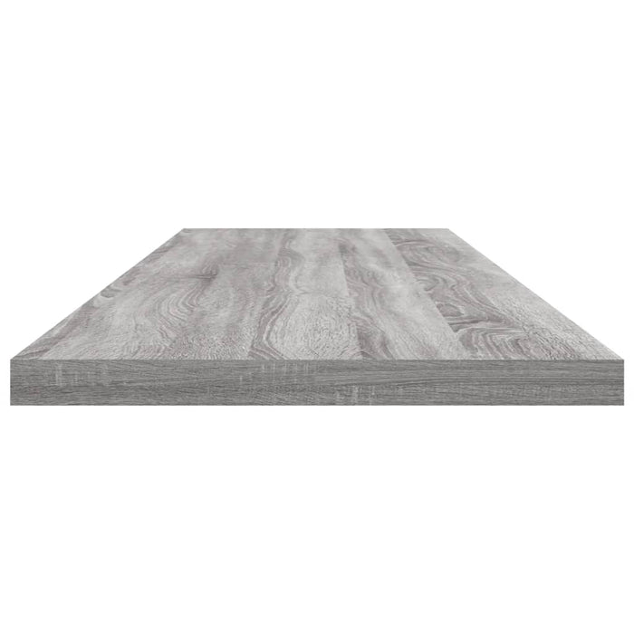 Rafturi de perete, 4 buc., gri sonoma, 100x20x1,5 cm, lemn - WALTI WALTI