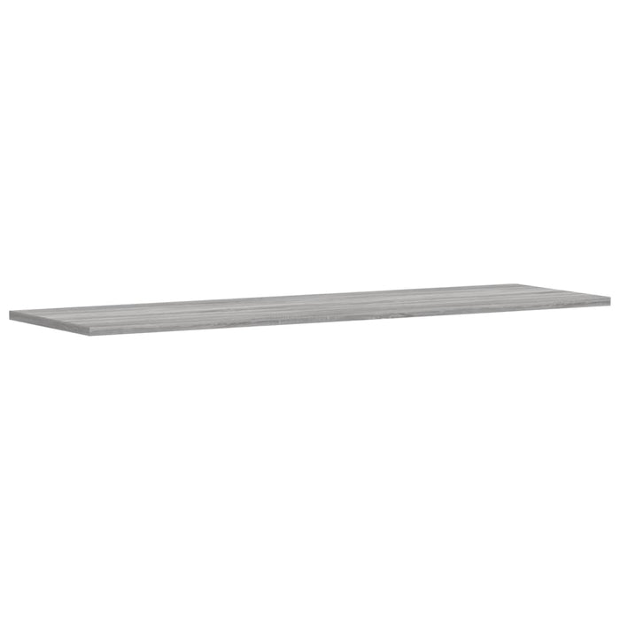 Rafturi de perete, 4 buc., gri sonoma, 100x30x1,5 cm, lemn WALTI