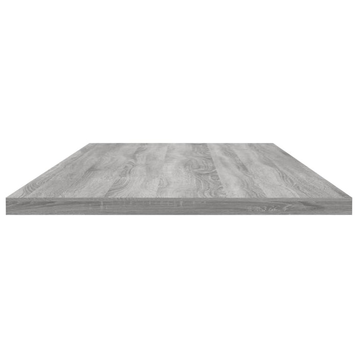 Rafturi de perete, 4 buc., gri sonoma, 100x30x1,5 cm, lemn WALTI