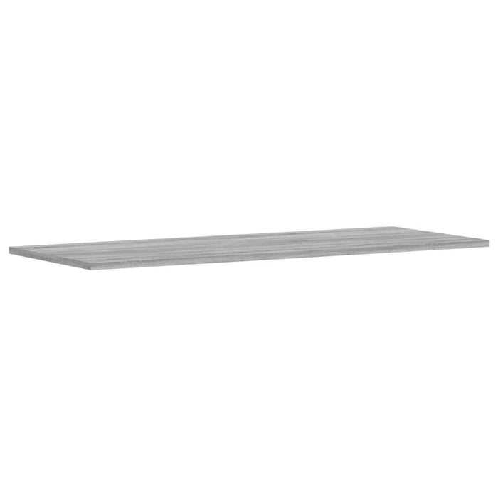 Rafturi de perete, 4 buc., gri sonoma, 100x40x1,5 cm, lemn WALTI