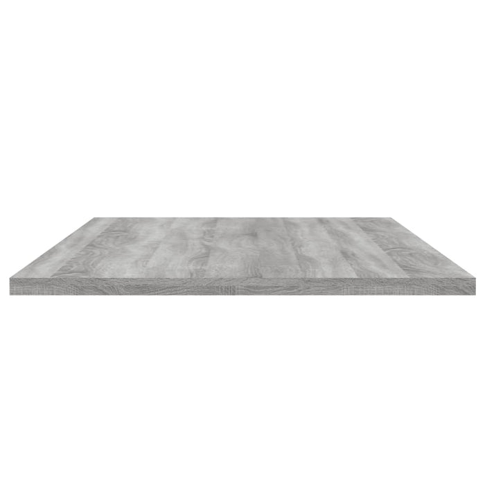Rafturi de perete, 4 buc., gri sonoma, 100x40x1,5 cm, lemn WALTI