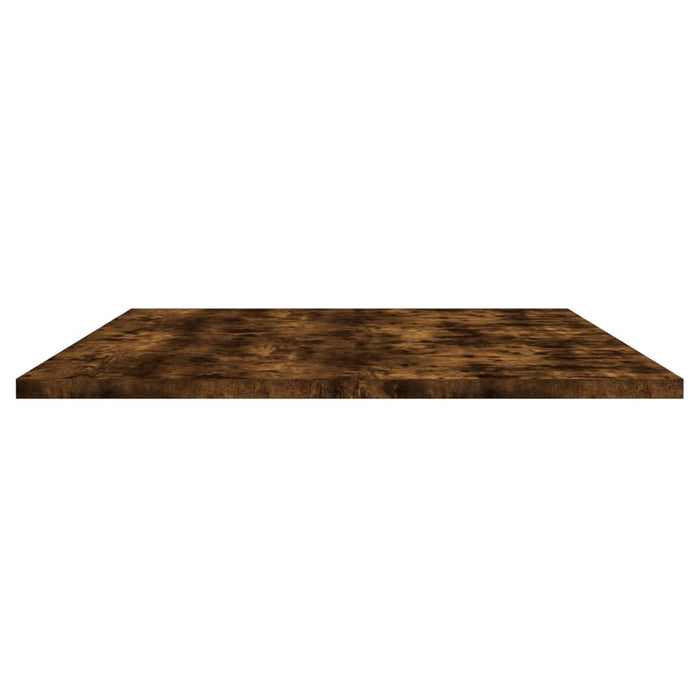 Rafturi perete 4 buc. stejar fumuriu 100x50x1,5cm lemn compozit WALTI