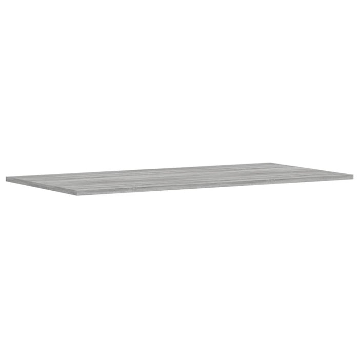 Rafturi de perete, 4 buc., gri sonoma, 100x50x1,5 cm, lemn WALTI