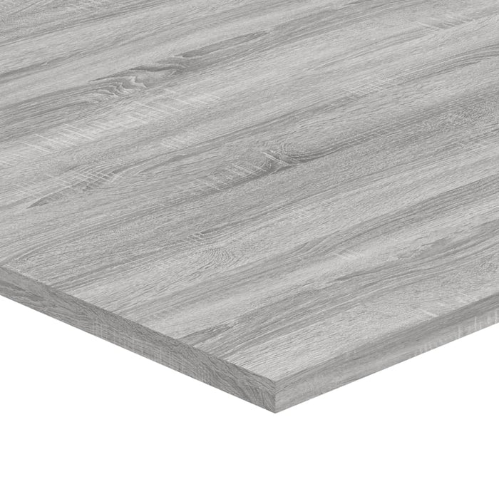 Rafturi de perete, 4 buc., gri sonoma, 100x50x1,5 cm, lemn WALTI