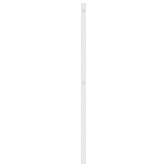 Tăblie de pat de schimb metalică, alb, 75 cm WALTI