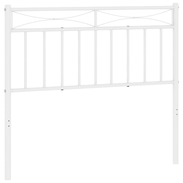 Tăblie de pat de schimb metalică, alb, 100 cm WALTI