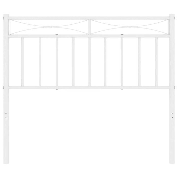 Tăblie de pat de schimb metalică, alb, 100 cm WALTI