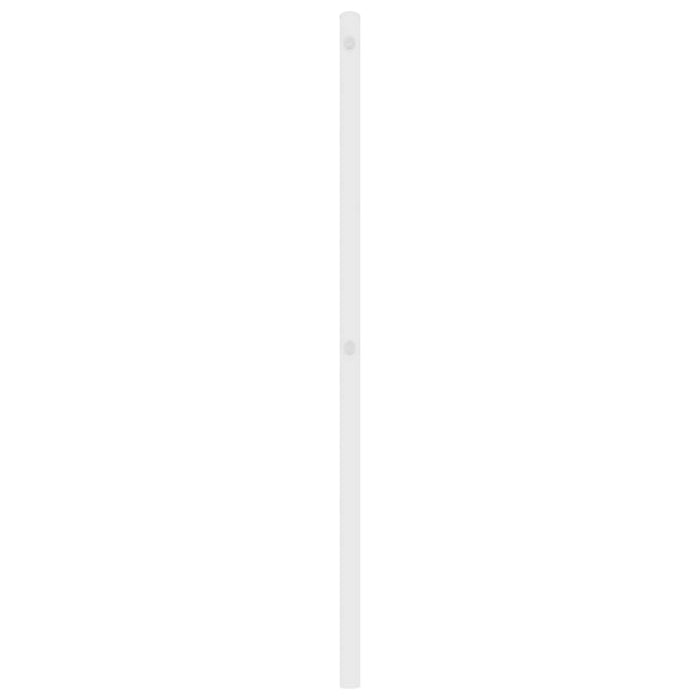 Tăblie de pat de schimb metalică, alb, 100 cm WALTI