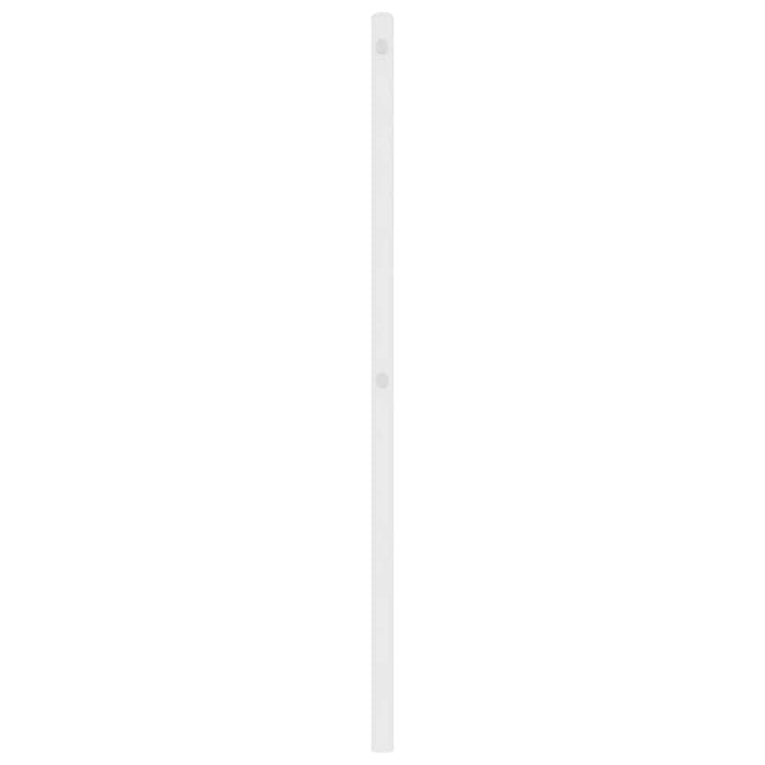 Tăblie de pat de schimb metalică, alb, 150 cm WALTI