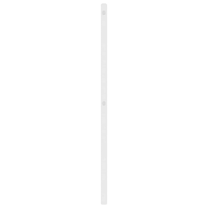 Tăblie de pat de schimb metalică, alb, 180 cm WALTI