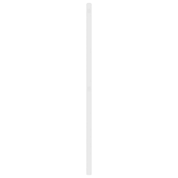 Tăblie de pat de schimb metalică, alb, 193 cm WALTI