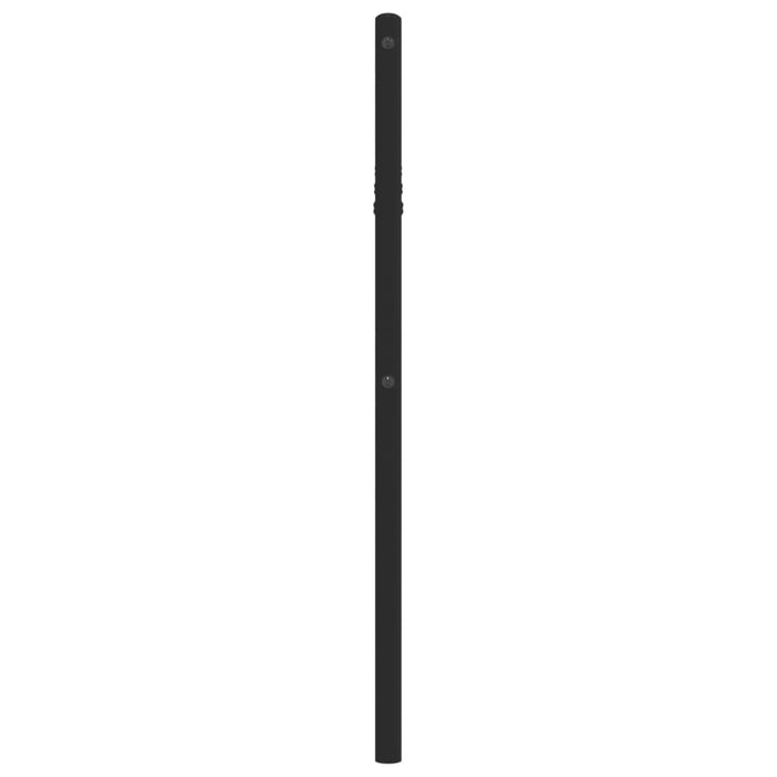 Tăblie de pat metalică, negru, 75 cm - WALTI WALTI