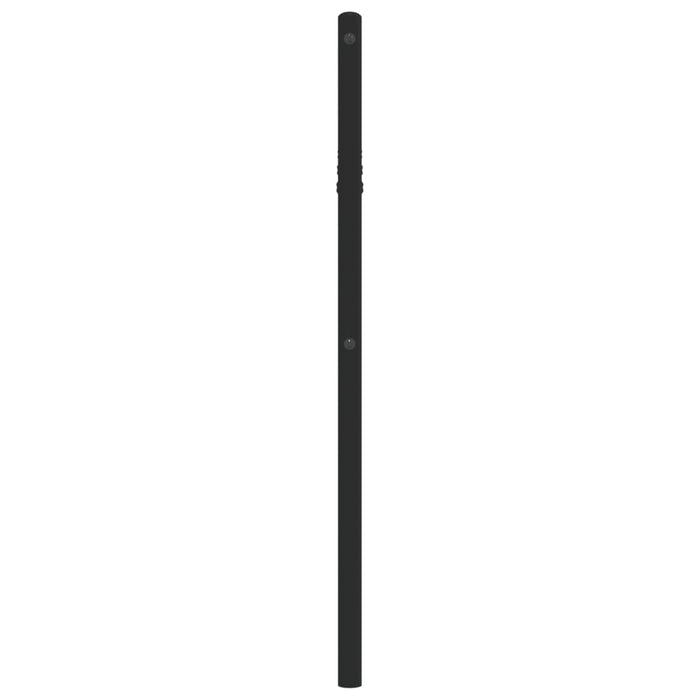 Tăblie de pat de schimb metalică, negru, 107 cm WALTI