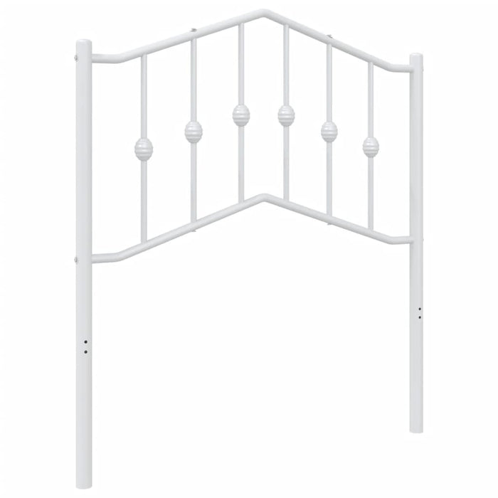 Tăblie de pat de schimb metalică, alb, 80 cm WALTI