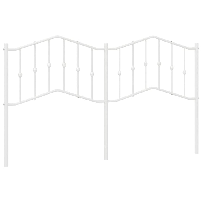 Tăblie de pat de schimb metalică, alb, 180 cm WALTI