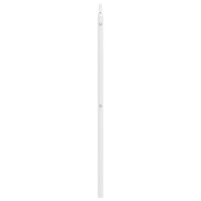 Tăblie de pat de schimb metalică, alb, 193 cm WALTI
