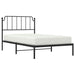 Cadru de pat din metal cu tăblie, negru, 107x203 cm - WALTI WALTI