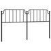 Tăblie de pat de schimb metalică, negru, 180 cm - WALTI WALTI