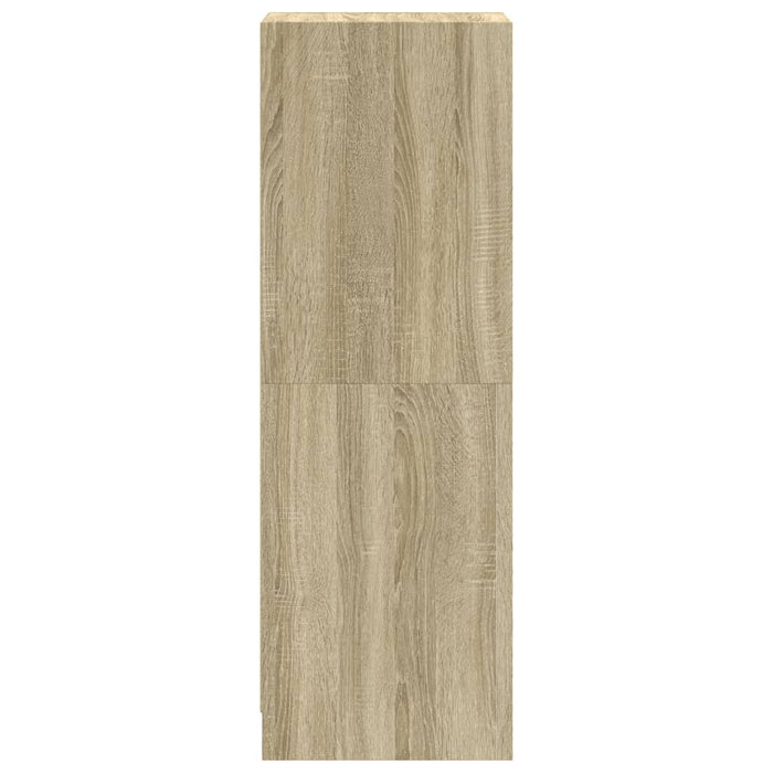 Dulap cu uși din sticlă, stejar sonoma, 35x37x109 cm - WALTI WALTI