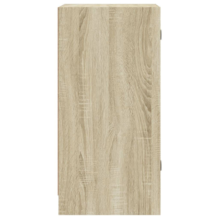 Dulap lateral cu uși din sticlă, stejar sonoma, 35x37x75,5 cm - WALTI WALTI