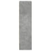 Dulap cu uși din sticlă, gri beton, 35x37x142 cm - WALTI WALTI