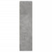 Dulap cu ușă din sticlă, gri beton, 35x37x142 cm - WALTI WALTI