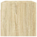 Dulap de perete cu uși din sticlă, stejar sonoma, 68,5x37x35 cm - WALTI WALTI