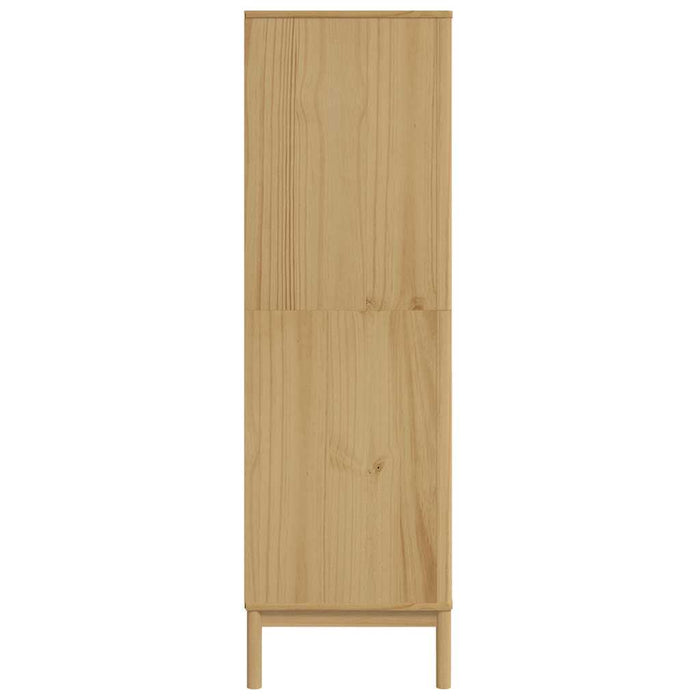 Șifonier "FLORO", maro ceruit, 77x53x171 cm, lemn masiv pin WALTI