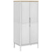 Șifonier "FLORO", alb, 77x53x171 cm, lemn masiv pin - WALTI WALTI