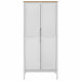 Șifonier "FLORO", alb, 77x53x171 cm, lemn masiv pin - WALTI WALTI