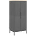 Șifonier "FLORO", gri, 77x53x171 cm, lemn masiv pin - WALTI WALTI