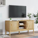 Dulap TV "FLORO", maro ceruit, 114x43x55 cm, lemn masiv de pin - WALTI WALTI