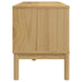 Dulap TV "FLORO", maro ceruit, 114x43x55 cm, lemn masiv de pin - WALTI WALTI