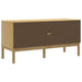 Dulap TV "FLORO", maro ceruit, 114x43x55 cm, lemn masiv de pin - WALTI WALTI