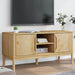 Dulap TV "FLORO", maro ceruit, 114x43x55 cm, lemn masiv de pin - WALTI WALTI