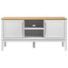 Dulap TV "FLORO", alb, 114x43x55 cm, lemn masiv de pin - WALTI WALTI