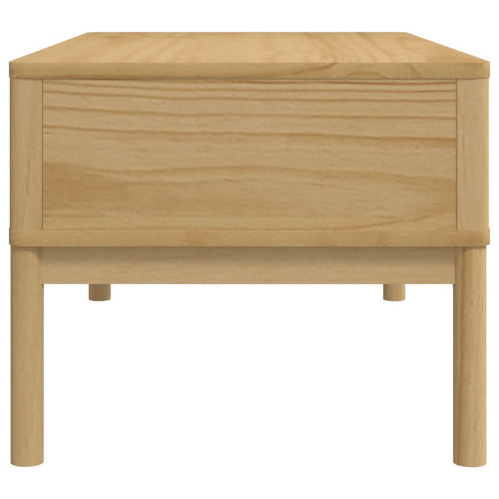 Măsuță cafea "FLORO", maro ceruit 99x55,5x45 cm lemn masiv pin - WALTI WALTI